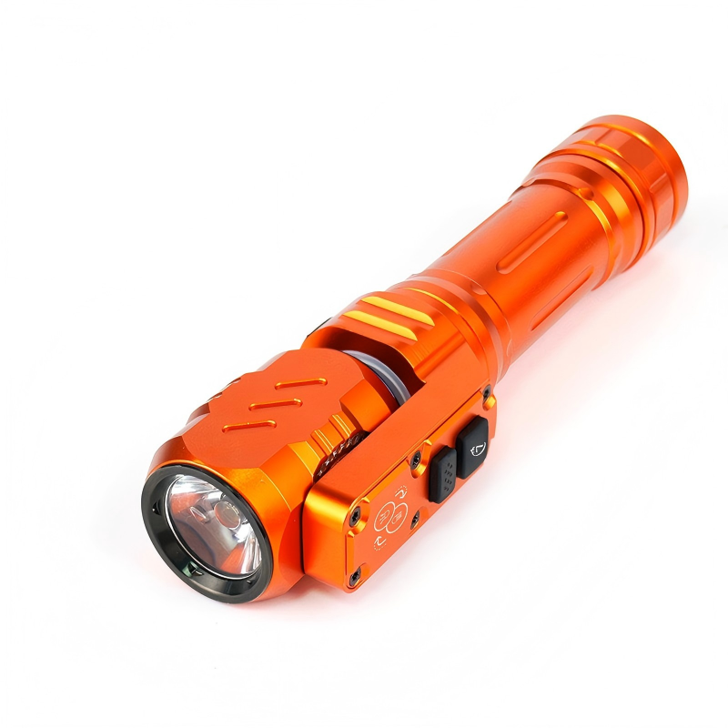 Innovative Two-Way illumination Rotatable Magnetic EDC Flashlight Outdoor highpower flashlight
