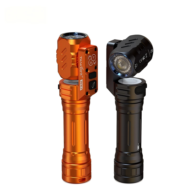 Innovative Two-Way illumination Rotatable Magnetic EDC Flashlight Outdoor highpower flashlight