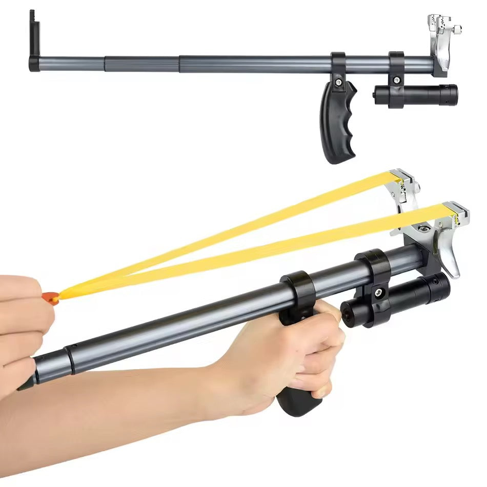 Laser Aiming Telescopic Slingshot