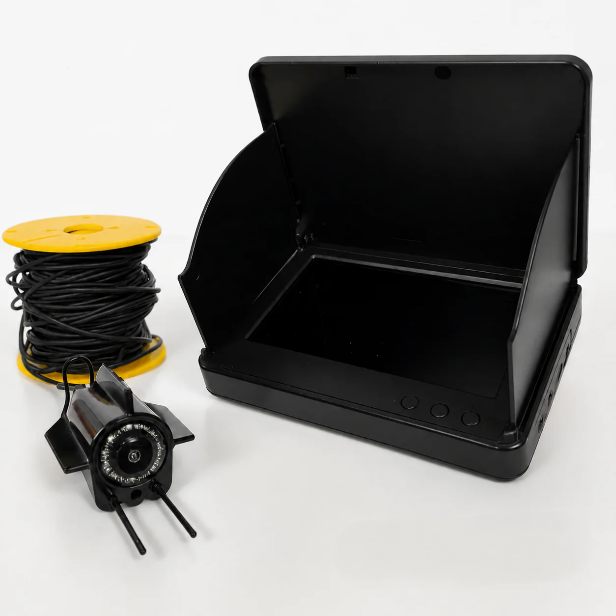 Underwater visual fish finder display screen