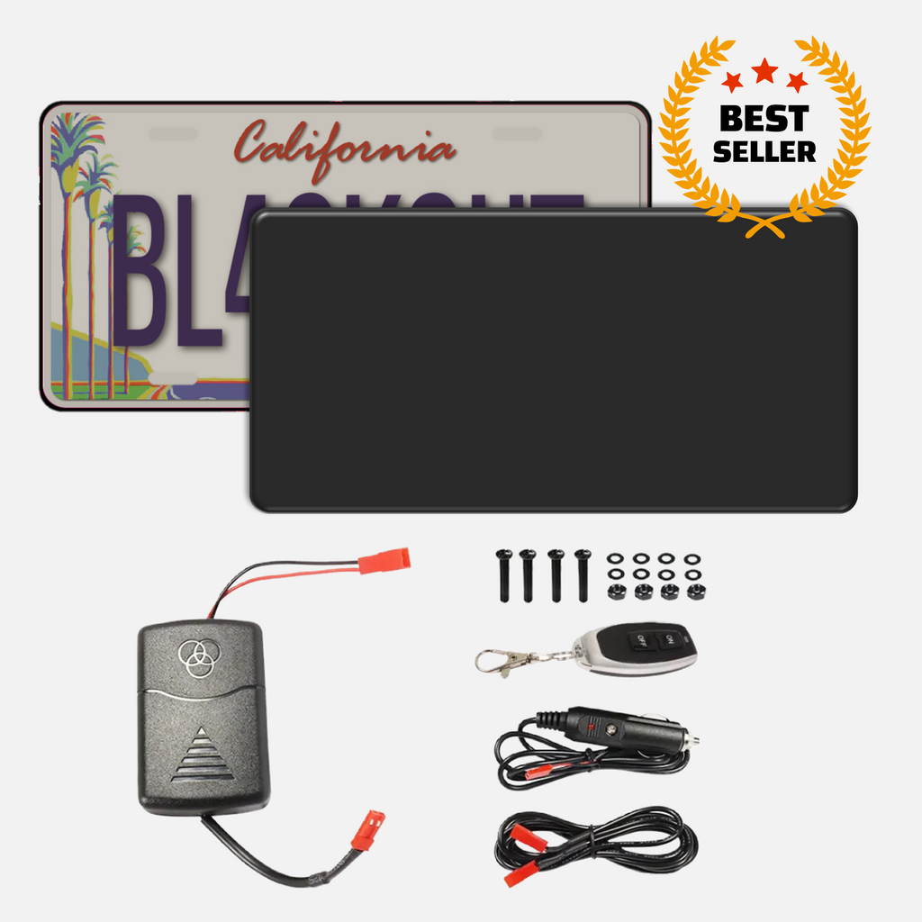 License plate cover - USA/Canada Car