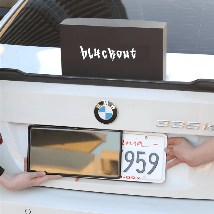 License plate cover - USA/Canada Car