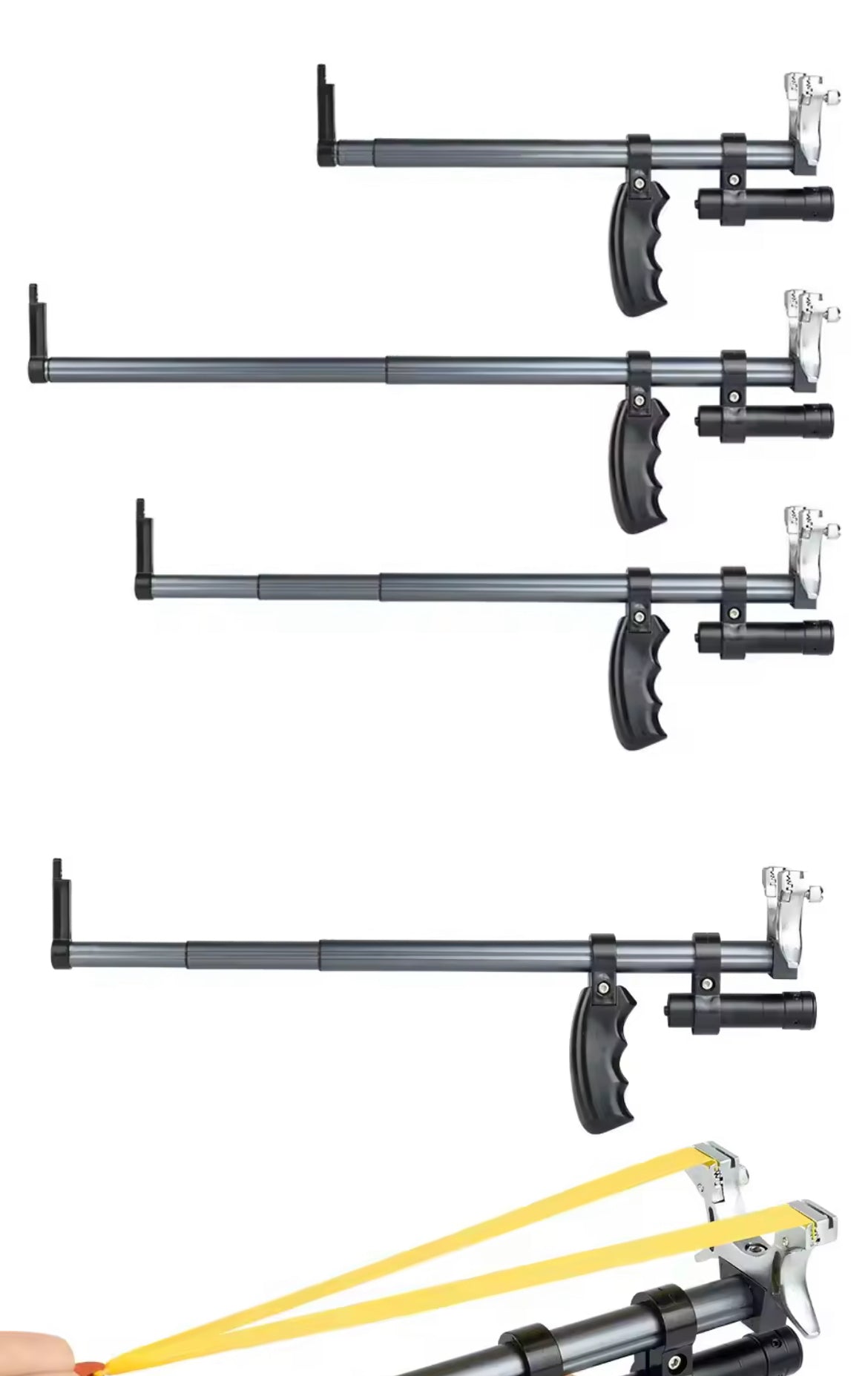 Laser Aiming Telescopic Slingshot