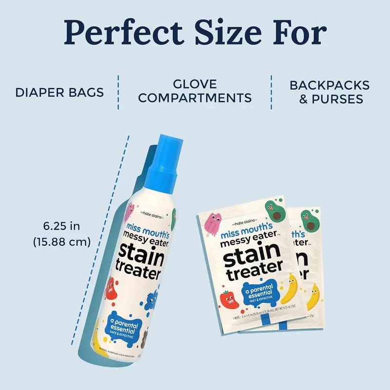 Messy Eater Stain Treater Spray & Wipes - Newborn & Baby Essentials