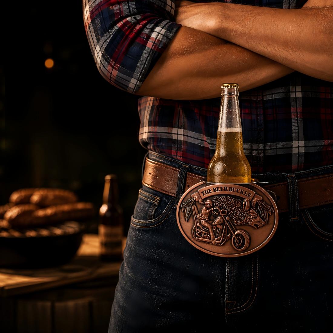 Beer Belt Buckle