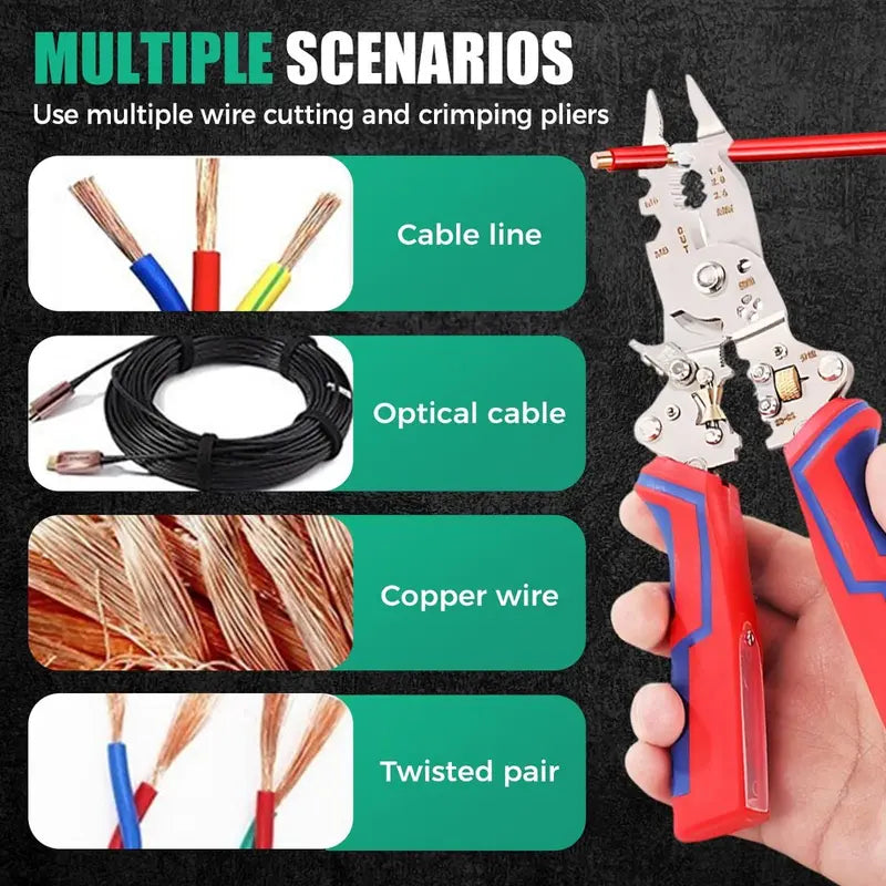 14-in-1 Wire Stripping Pliers