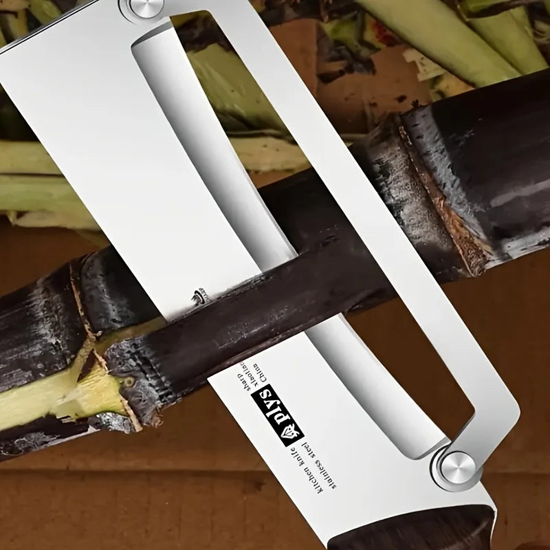 Stainless Steel Peeler Knife withWooden Handle