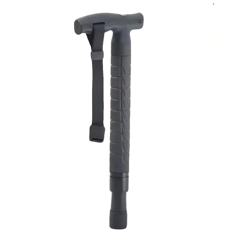 Telescopic Hiking Pole with Self-Defense Baton