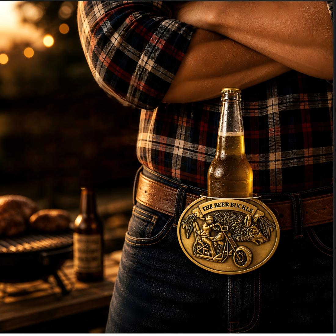 Beer Belt Buckle