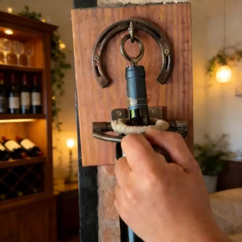 🐎Horseshoe Wine Opener