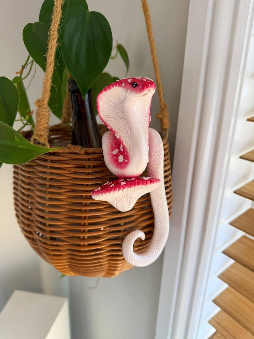 Cobra Hanging Planter Basket