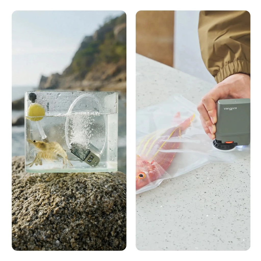 2-in-1 Waterproof Aerator & Vacuum Sealer