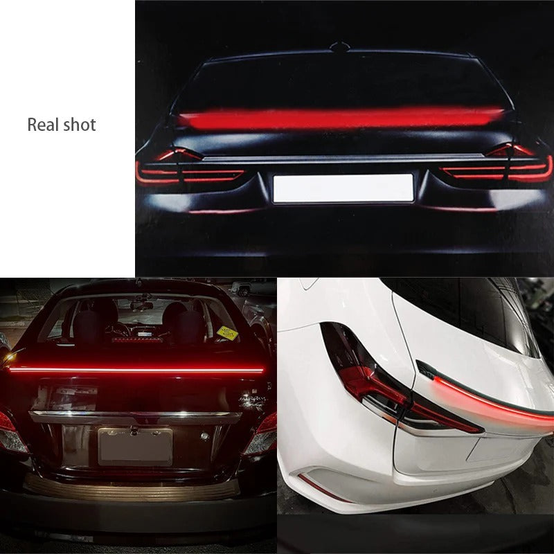 Universal LED Rear Spoiler Light for Car Modification