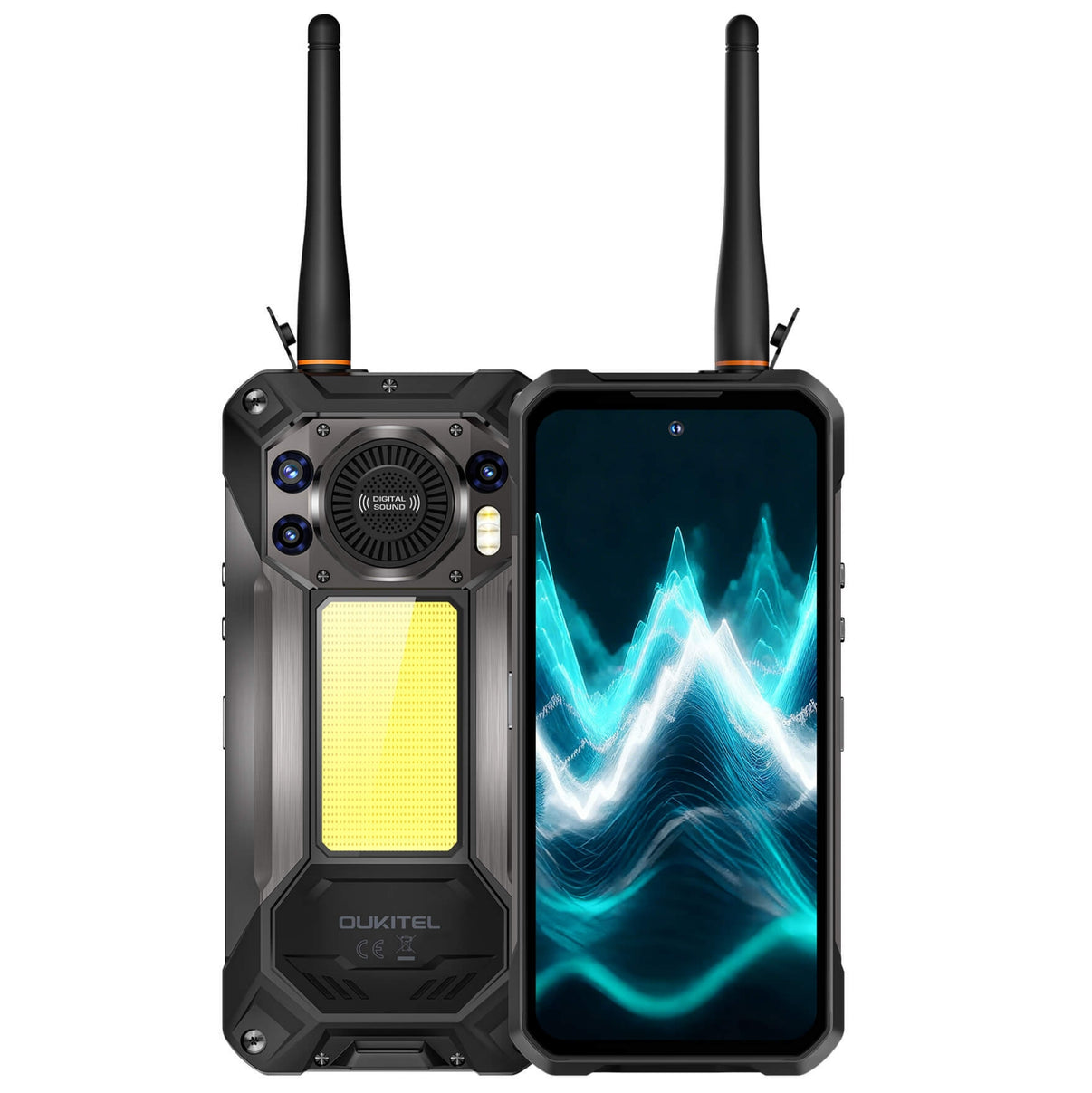 Walkie-Talkie Rugged Phone 6.78'' HD+ Display 20,000mAh Big Battery 108MP Camera Android 16(12GB+512GB NFC)