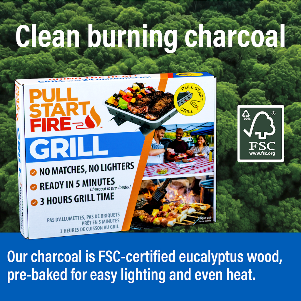 Portable disposable barbecue grill