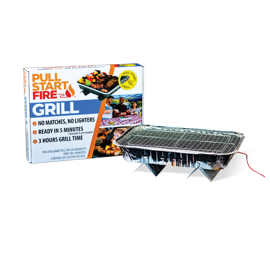 Portable disposable barbecue grill