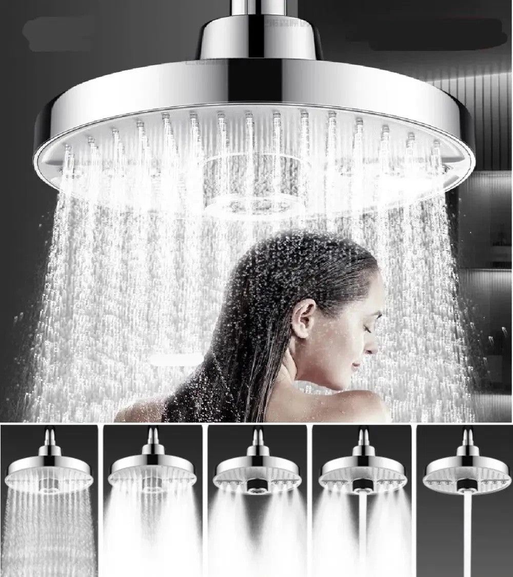5-mode high-flow-rate pressurized rain shower head 1