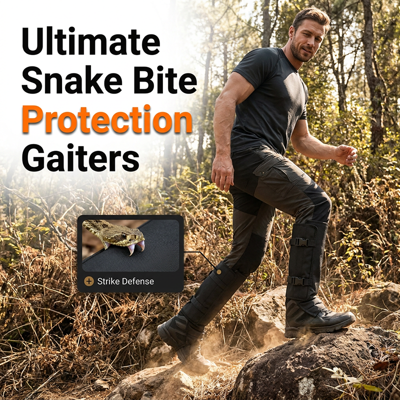 Waterproof Snake Bite Leg Gaiters (T)