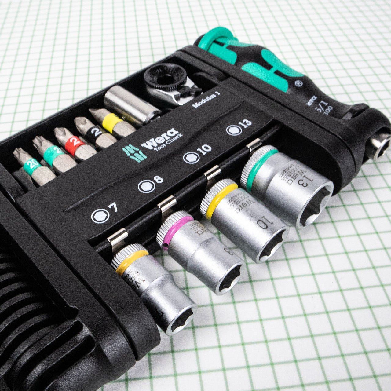 Tool-Check Modular Set 1, Metric, 51 Pieces